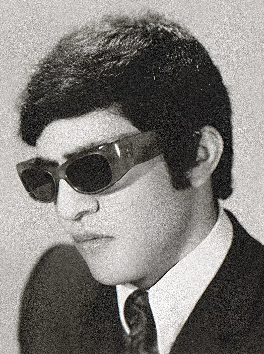 تورج شعبانخانی در جوانی 